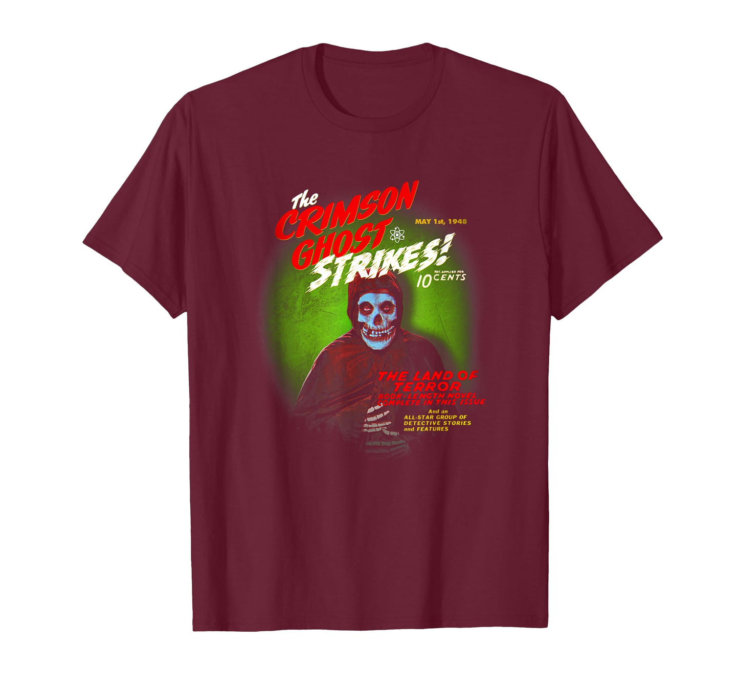 The Crimson Ghost Strikes! T-Shirt