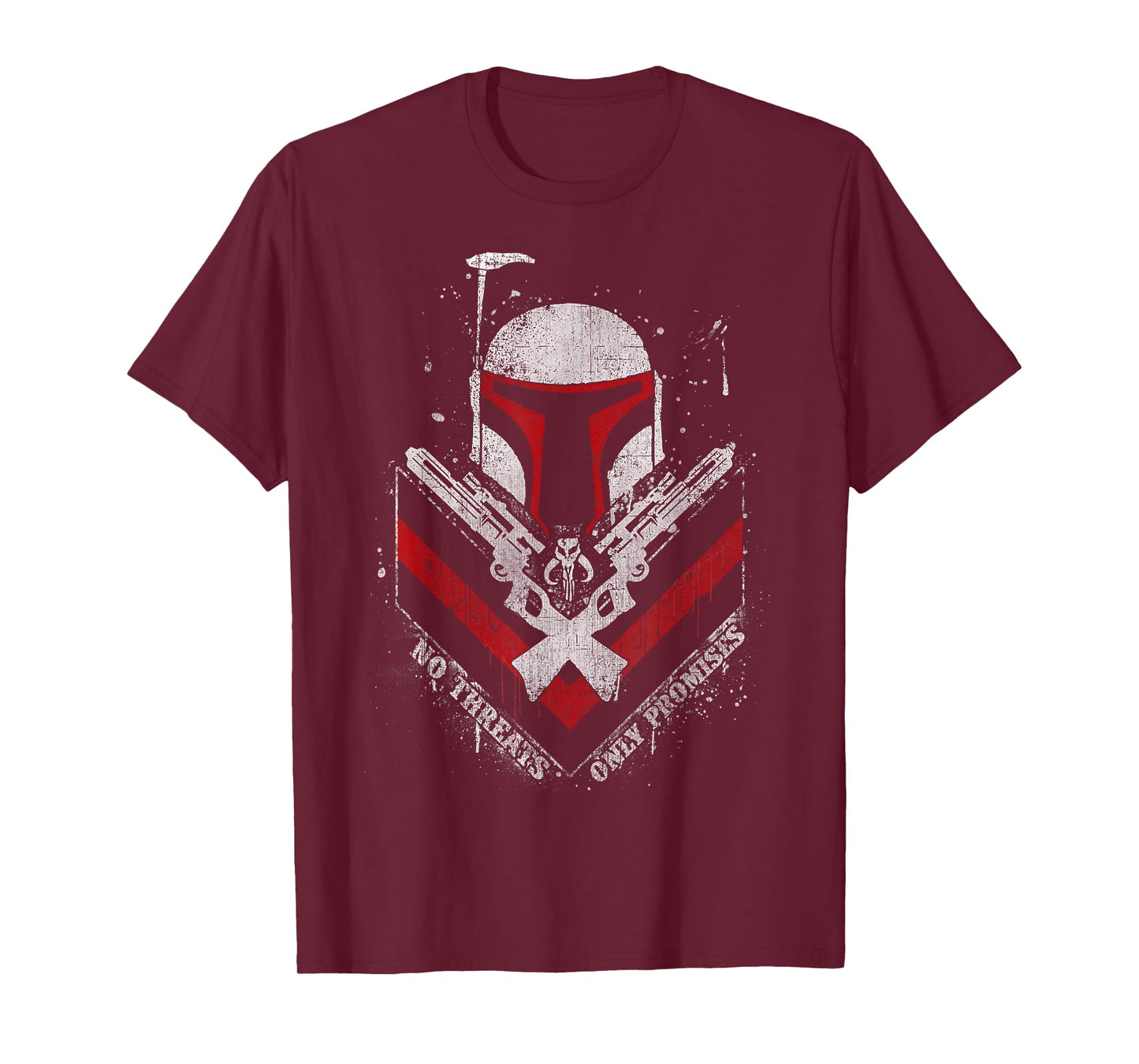 Star Wars Boba Fett No Threats Only Promises T-Shirt