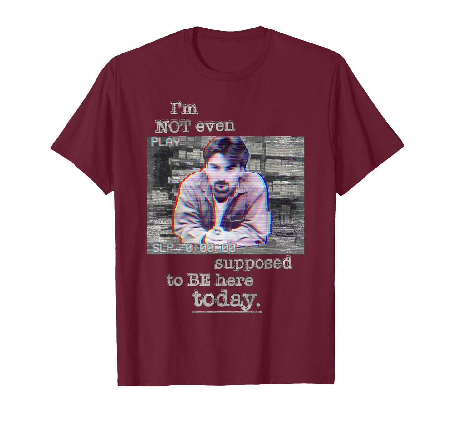 Clerks VHS Dante Hicks Be Here Today Retro 90s T-Shirt