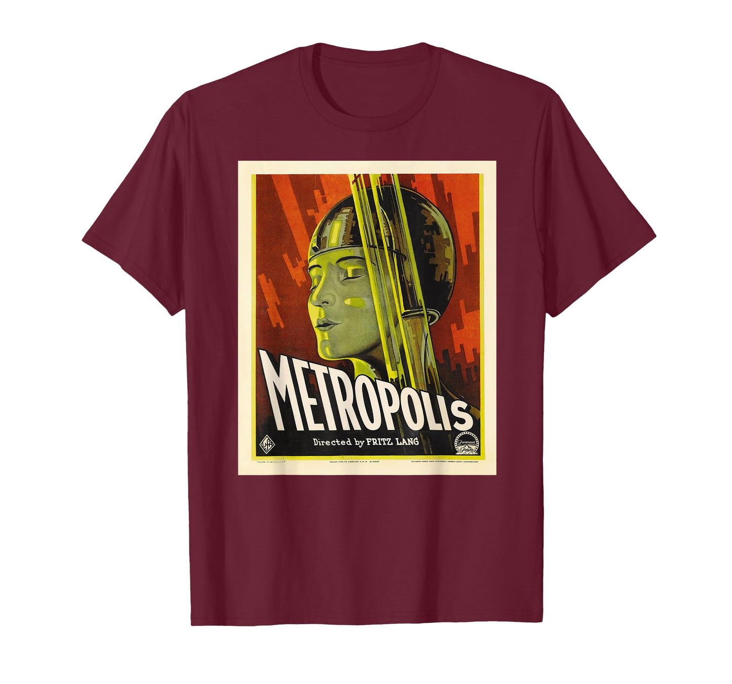 Metropolis Vintage Movie Poster T-Shirt