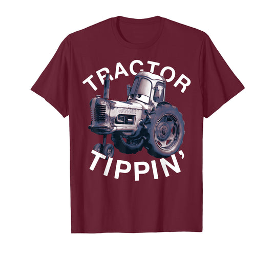Disney Pixar Cars Tractor Tippin' Holstein Heifer Vintage T-Shirt