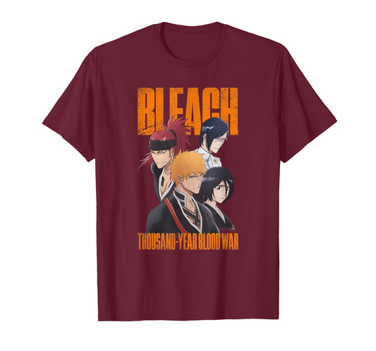 Bleach: Thousand Year Blood War Main Characters Anime T-Shirt