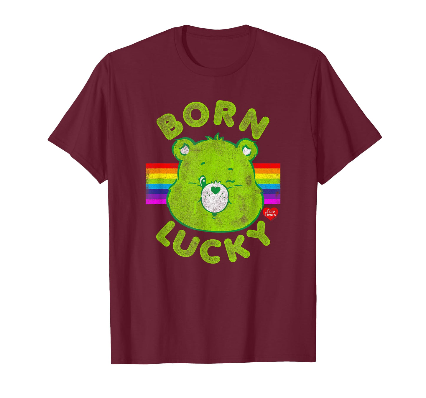 Care Bears Born Lucky Good Luck Bear St. Patrick's Day T-Shirt