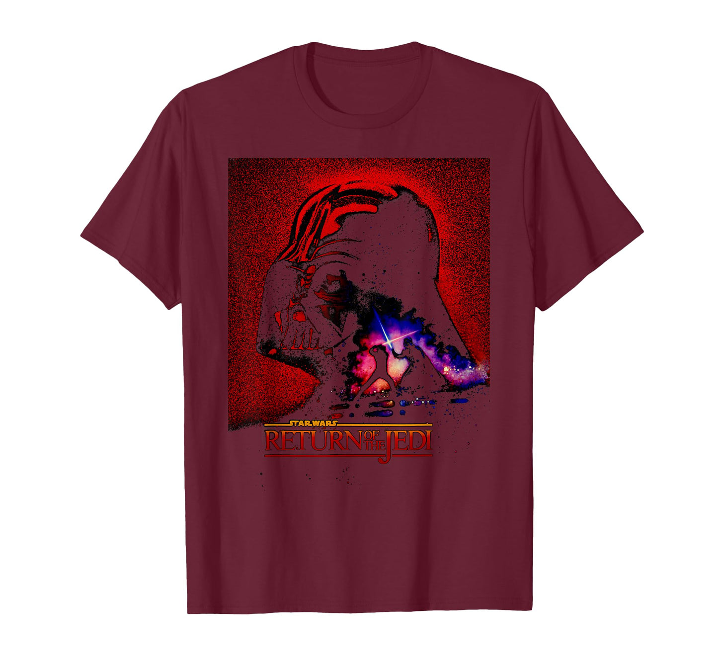Star Wars Return Of The Jedi Darth Vader Dark Poster T-Shirt
