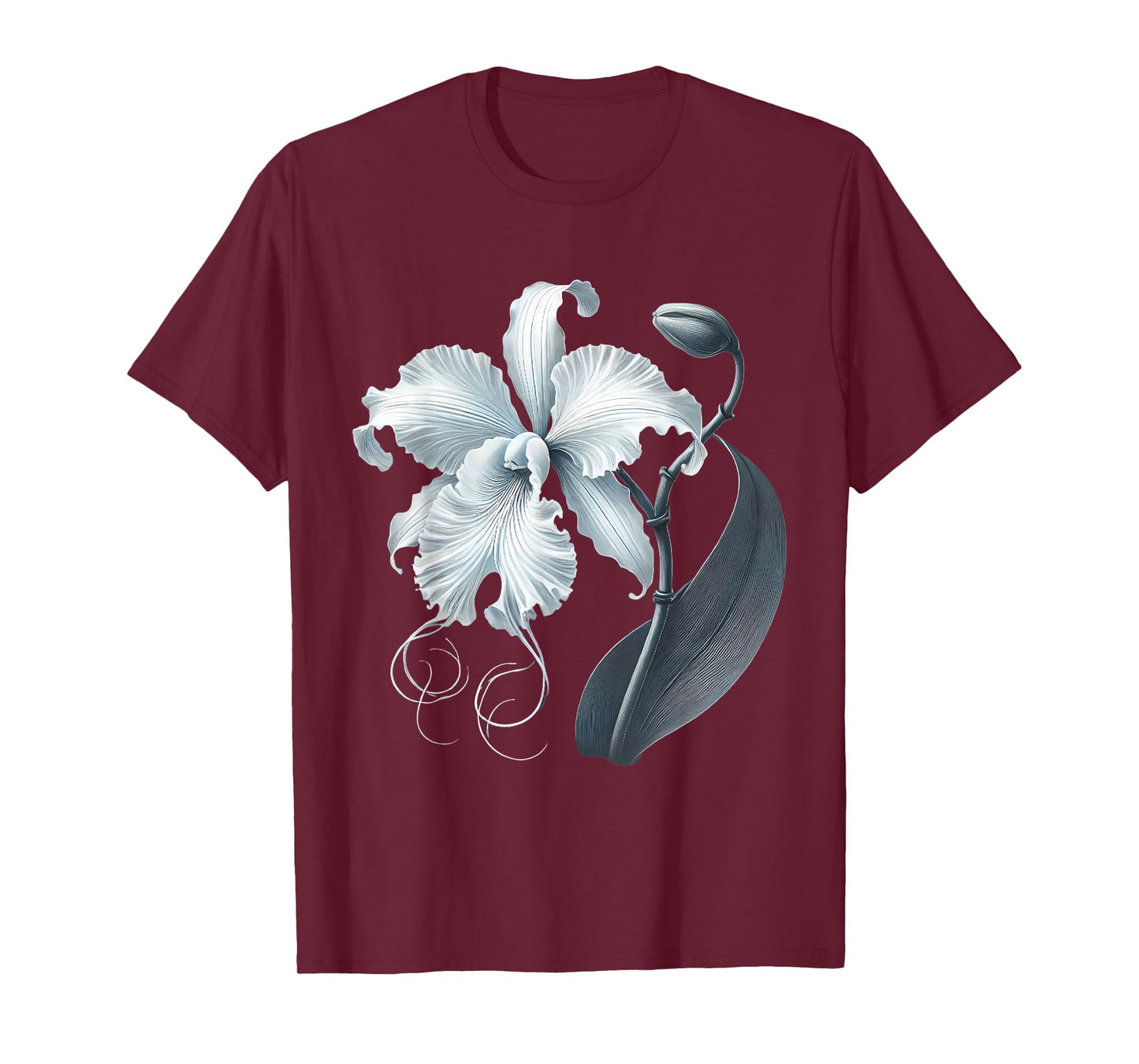 Ghost Orchid Flower Plant T-Shirt