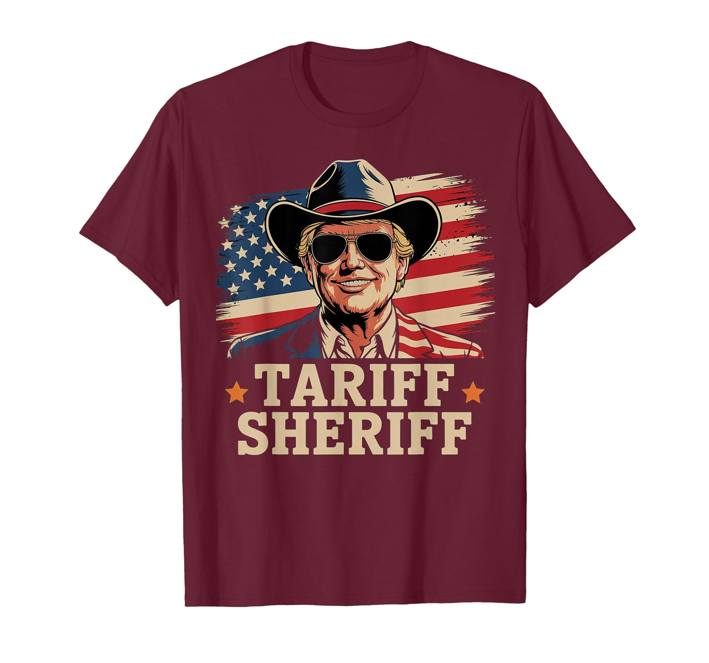 trump tarriffs Tariff Sheriff President Trump Tariff T-Shirt