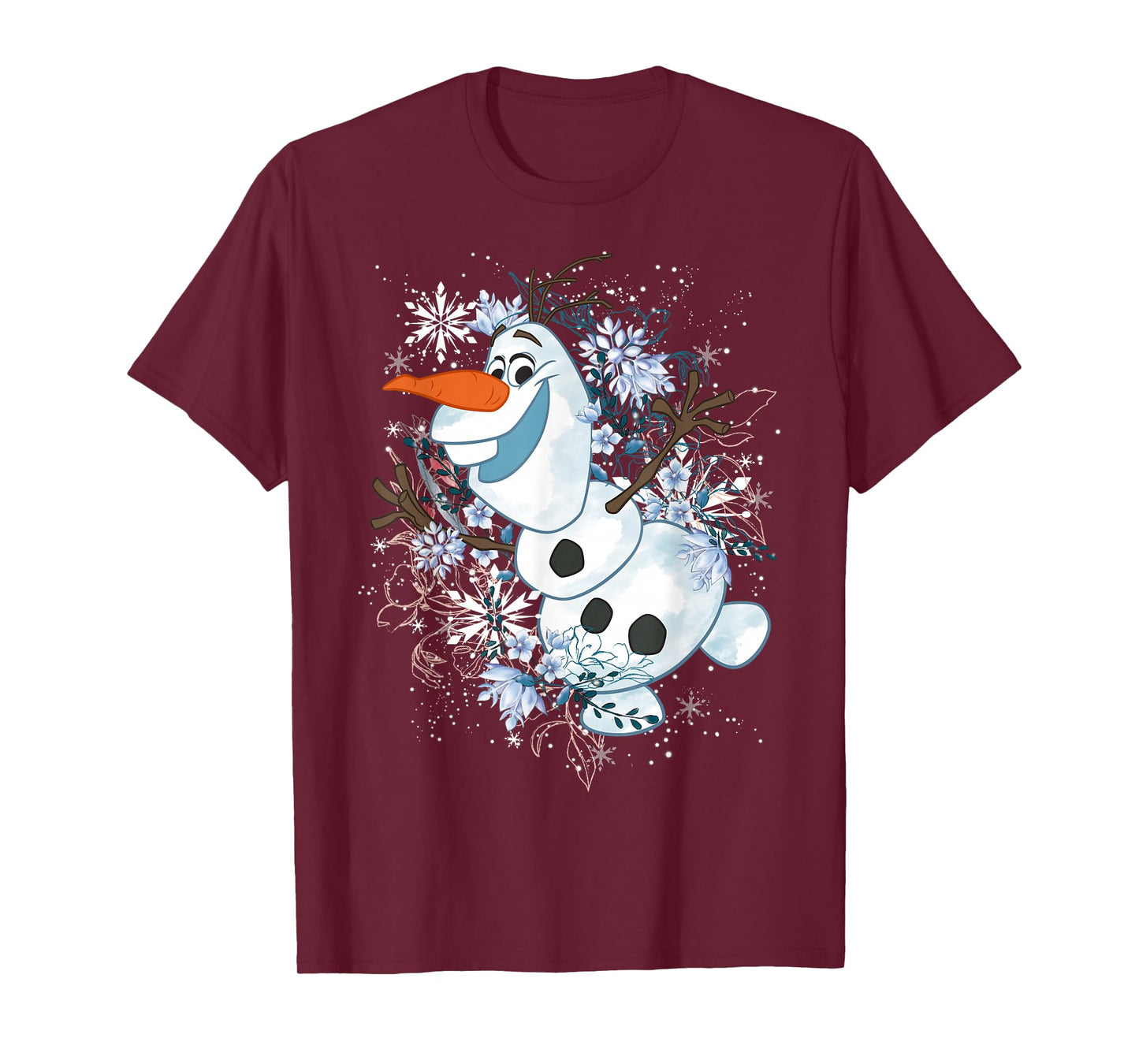 Disney Frozen Olaf Dancing in The Snowflakes Graphic T-Shirt T-Shirt