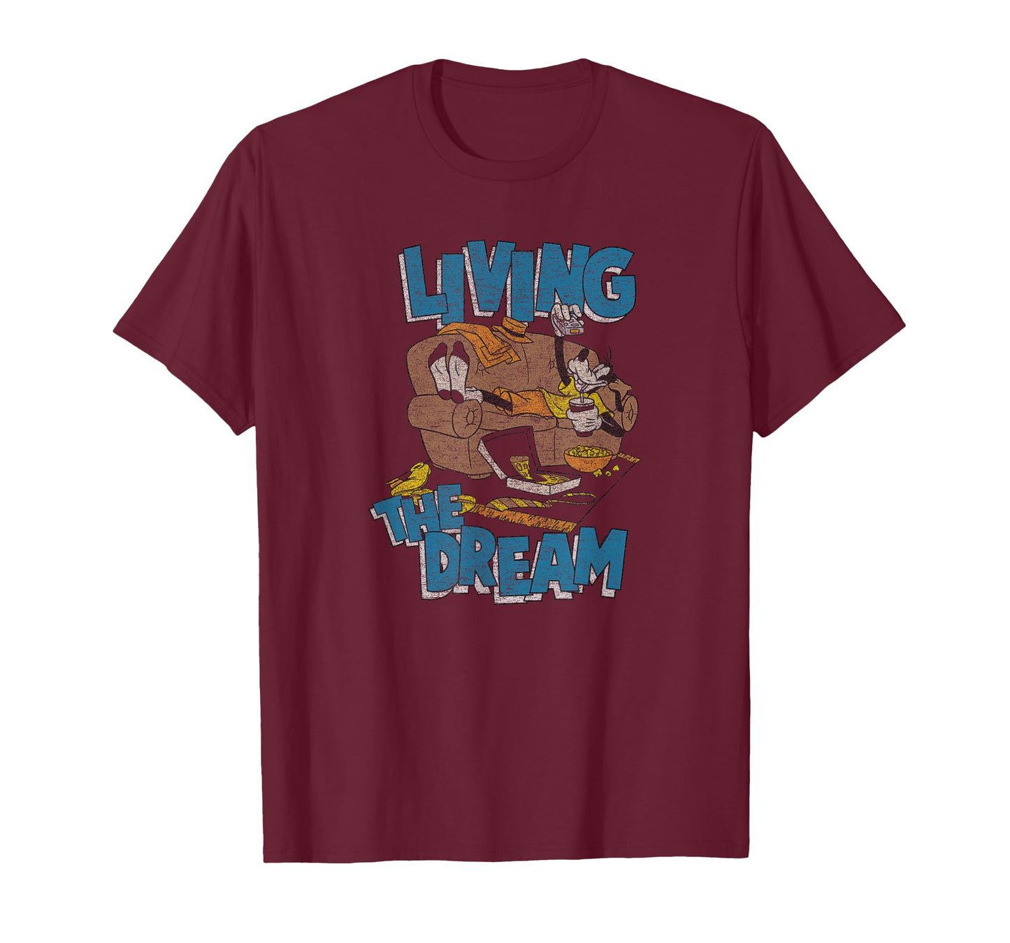Disney - Goofy Living The Dream T-Shirt