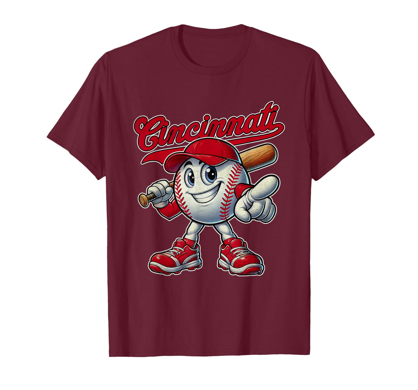 Vintage Cincinnati Proud Name Men Women Kids Girls Boys T-Shirt