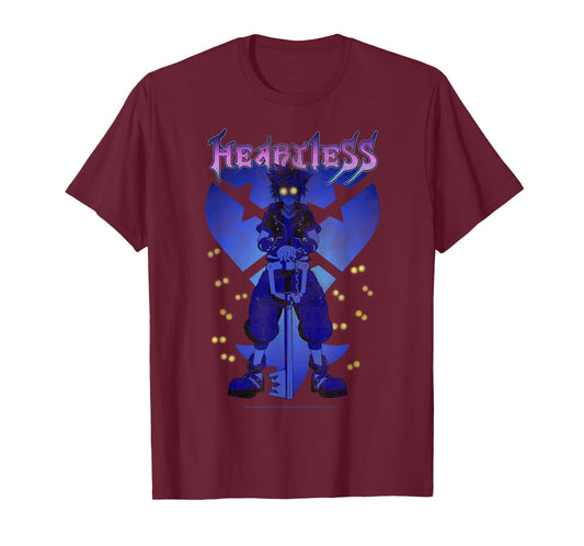 Disney Kingdom Hearts Sora Nouveau Heartless Poster T-Shirt