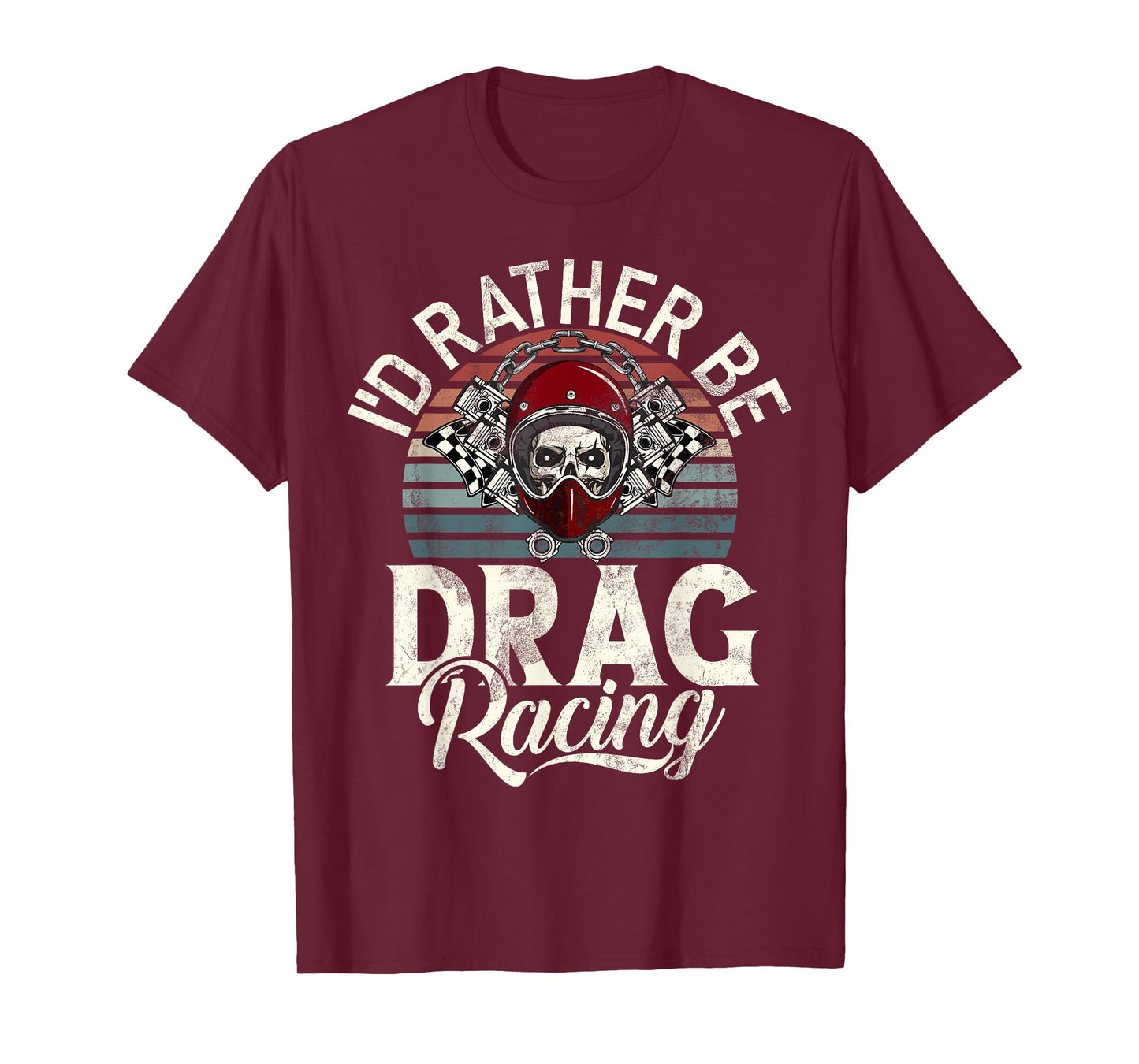 I would rather be Drag Racing T-Shirt