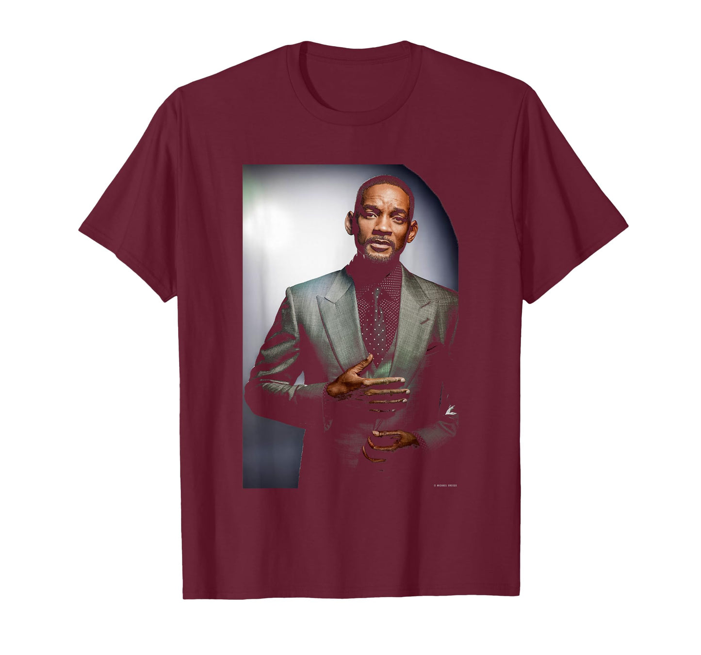 Bad Boys Actor Will Smith Portrait By Michael Grecco T-Shirt