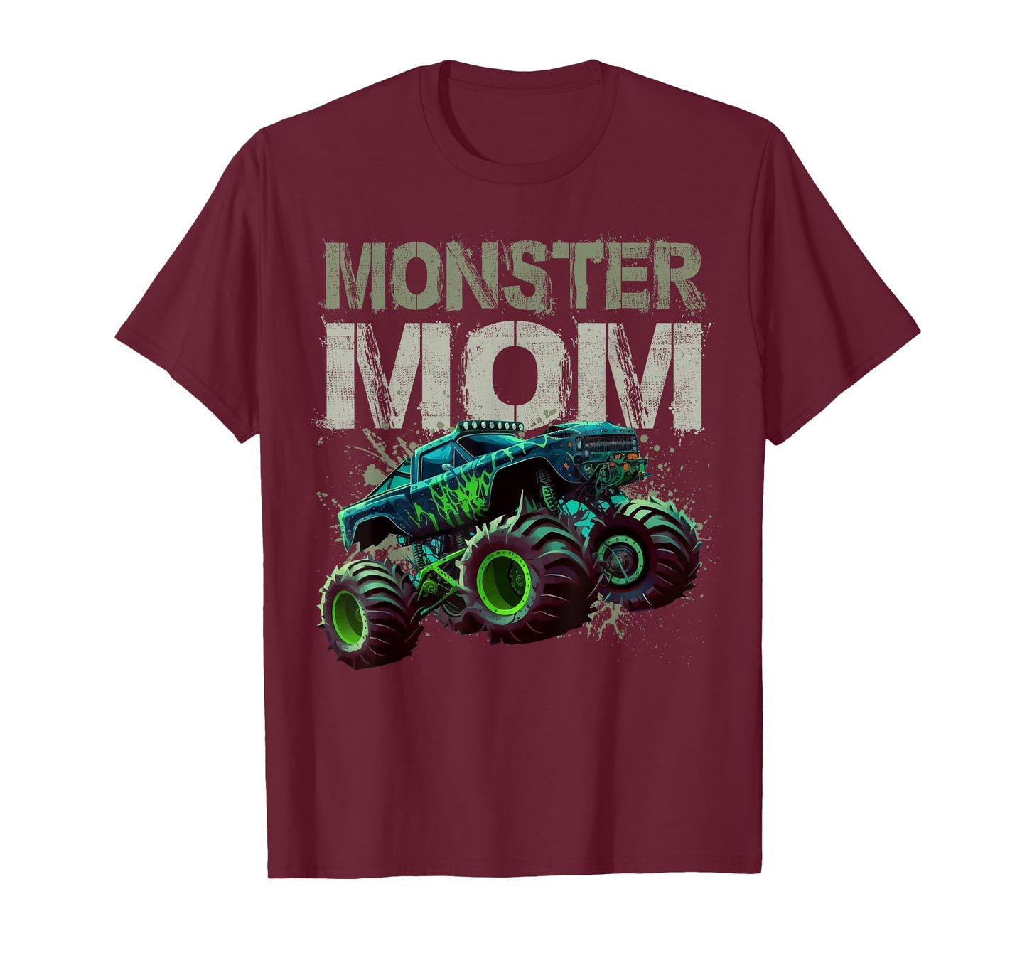 Monster Truck Mom Family Matching Monster Truck Lovers T-Shirt