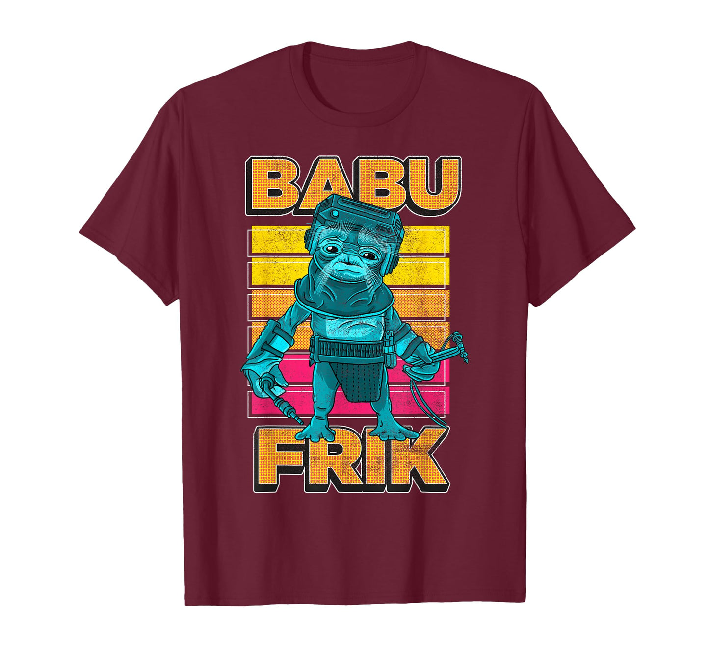 Star Wars The Rise Of Skywalker Babu Frik Pop Art Portrait T-Shirt