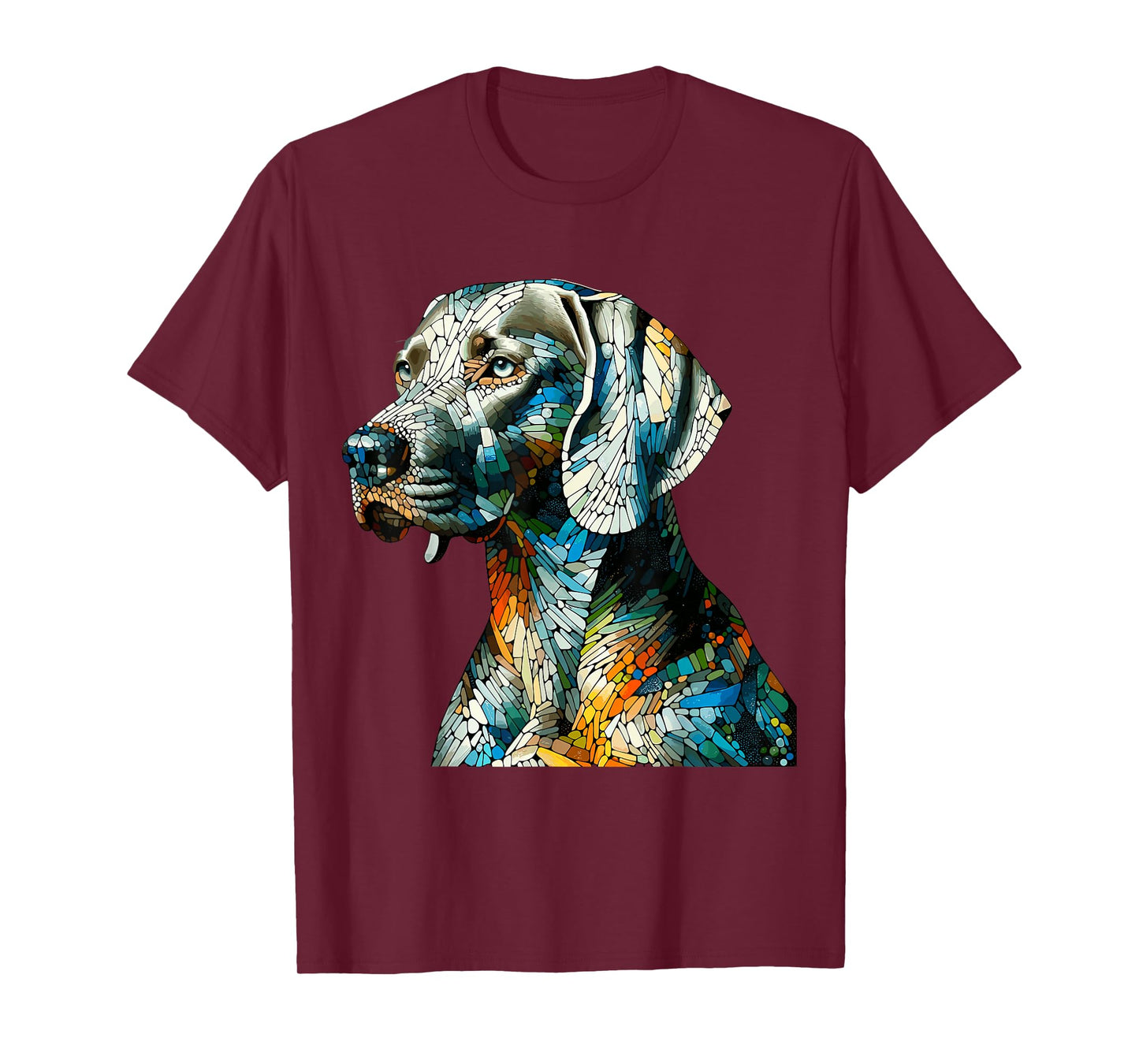 Polygon type Weimaraner Weimaraners T-Shirt