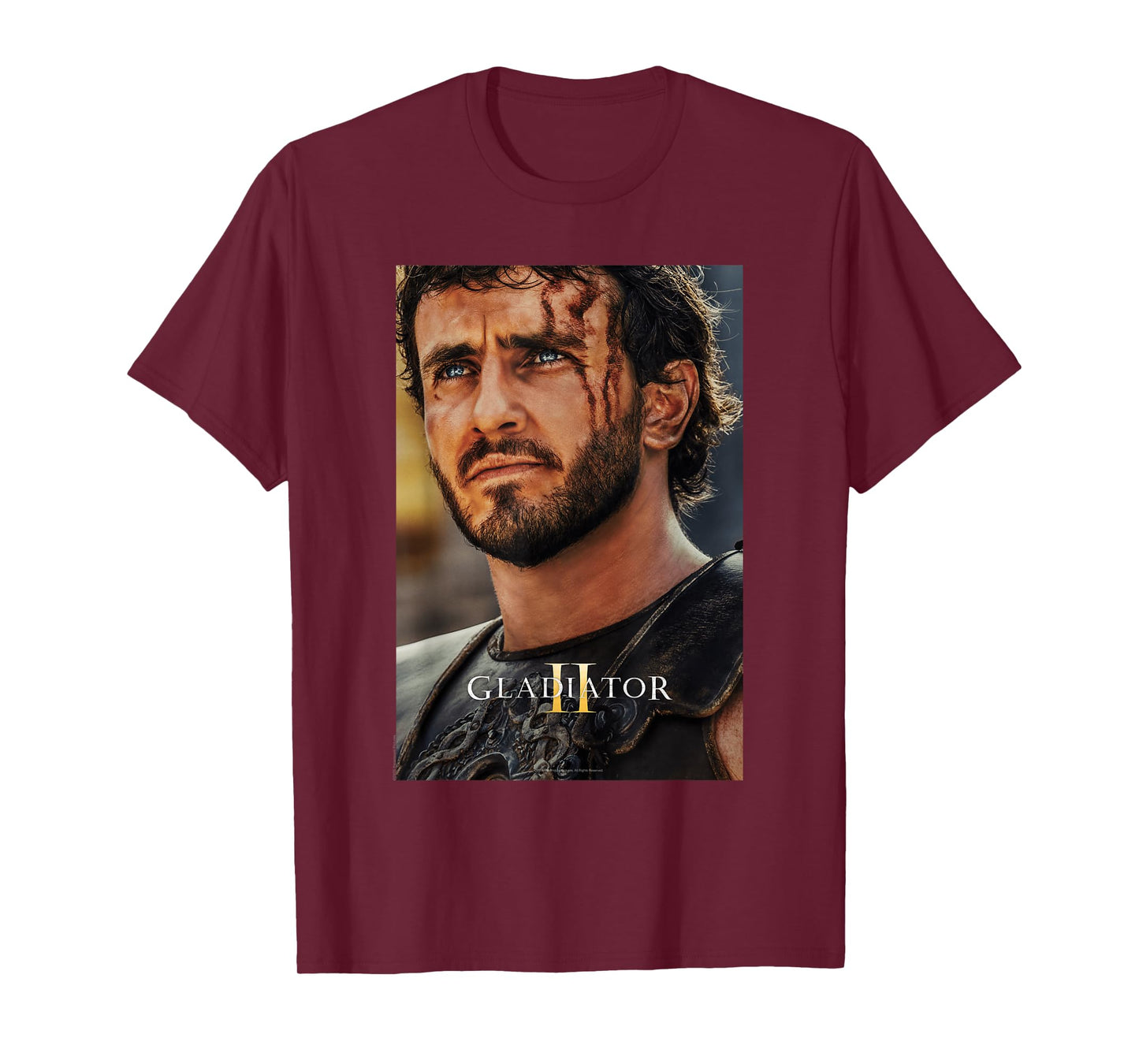 Gladiator II Lucius Verus Movie Poster T-Shirt