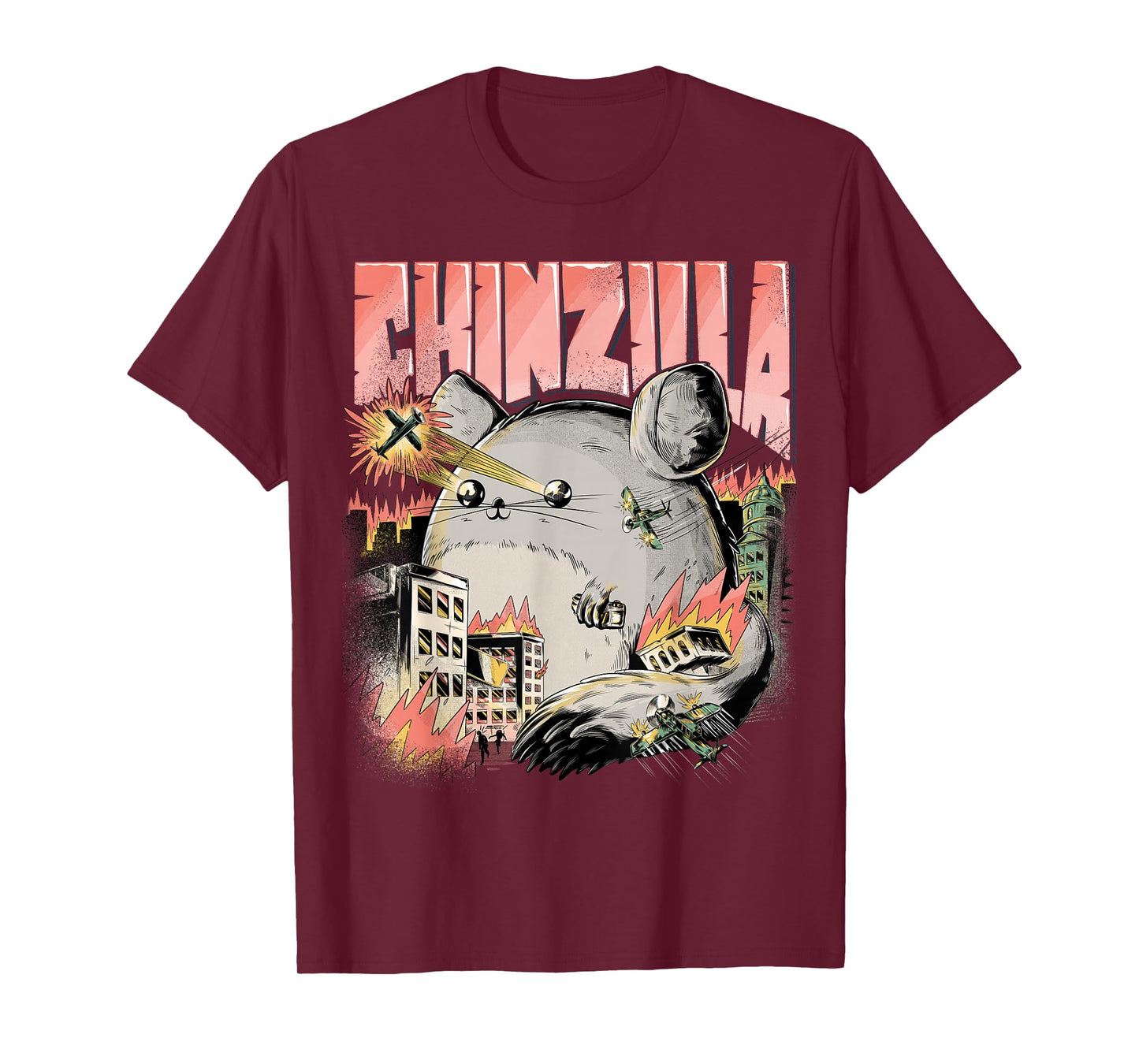 Funny Chinzilla Funny Chinchilla for Chinchilla Holder T-Shirt