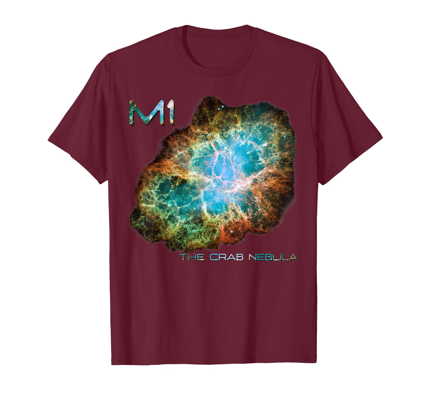 Space Astronomy M1 The Crab Nebula Messier Astronomers T-Shirt