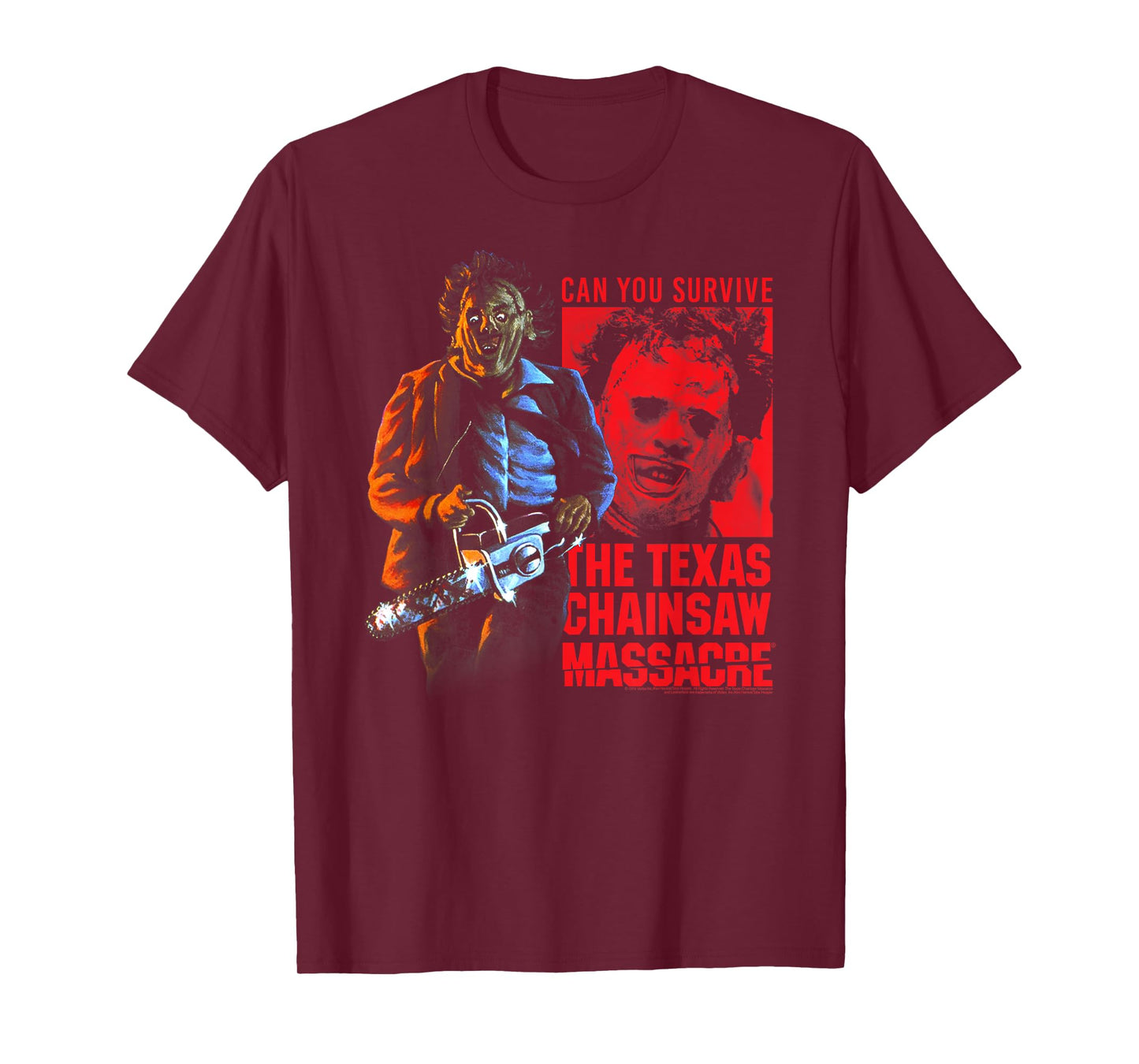 The Texas Chainsaw Massacre Survive Leatherface Horror T-Shirt