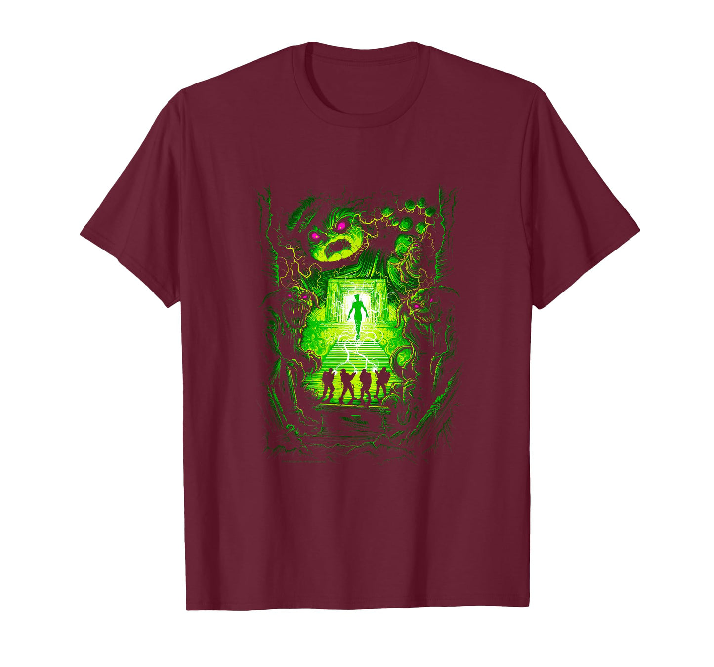 Ghostbusters Dan Mumford Marshmallow Man Movie Poster T-Shirt