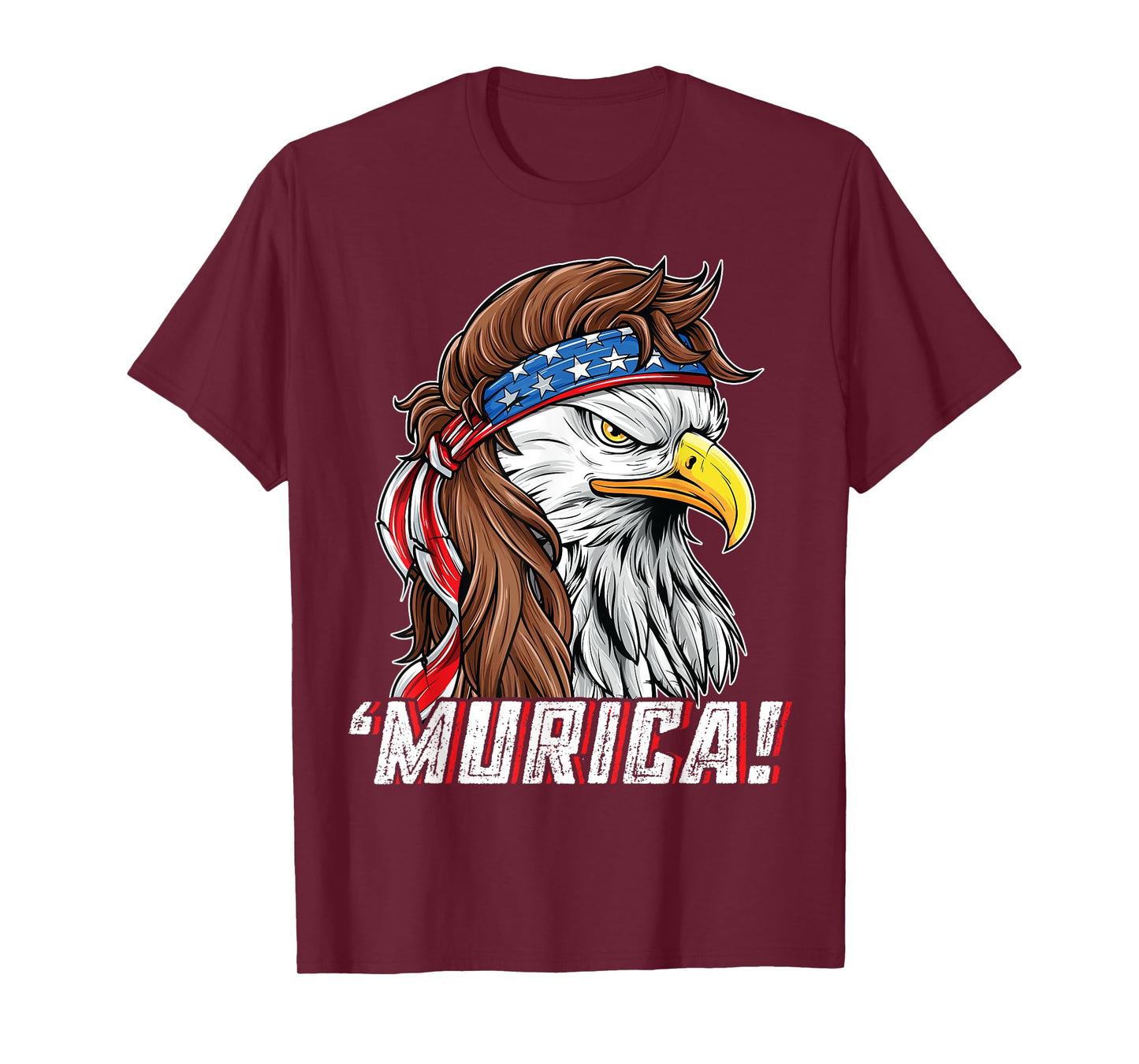 4th of July Bald Eagle Mullet Murica USA USA Merica T-Shirt