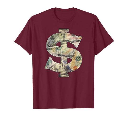 Dollar Sign Cool Money T-Shirt - $ T-shirt T-Shirt