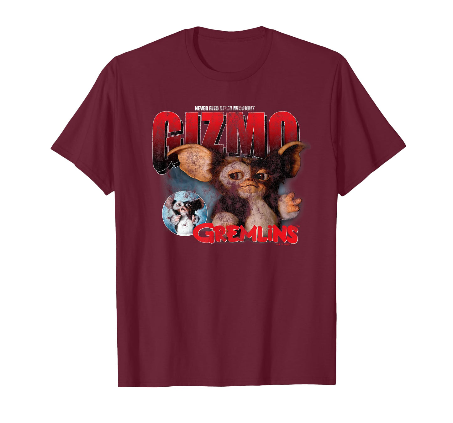 Gremlin's Gizmo Distressed Christmas T-Shirt
