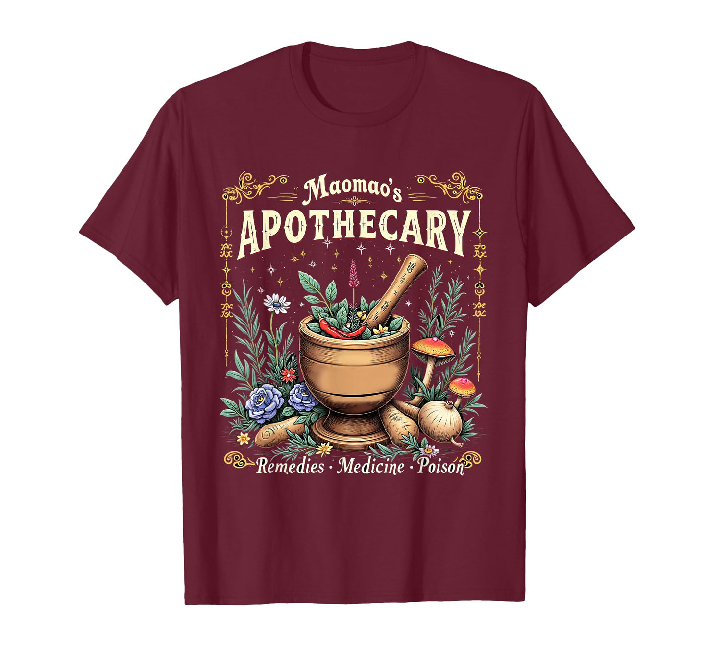 Maomao's Apothecary Fantasy Herbal Potion Art T-Shirt