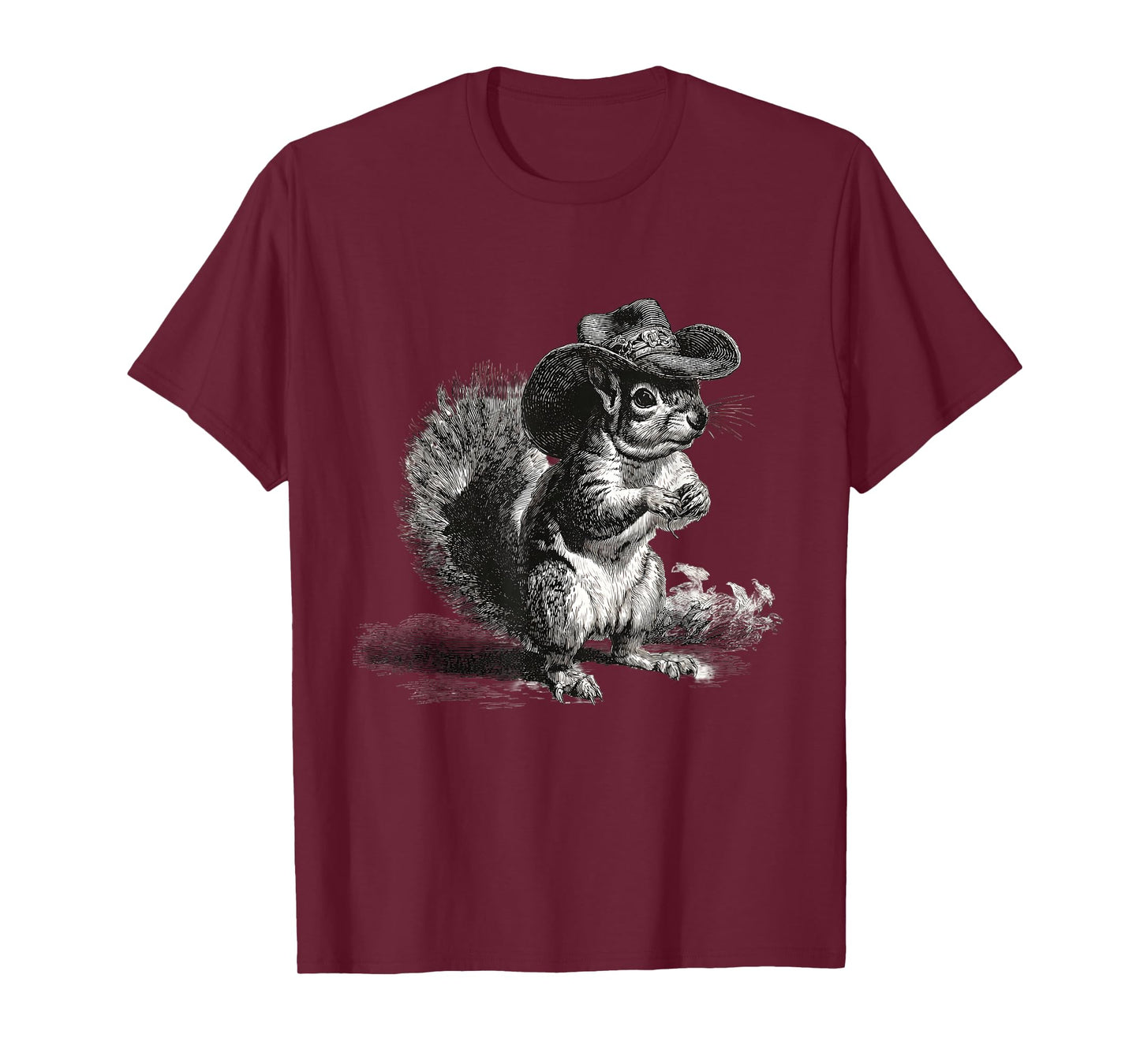 Squirrel Cowboy Rodeo Cowgirl Vintage Western Country T-Shirt