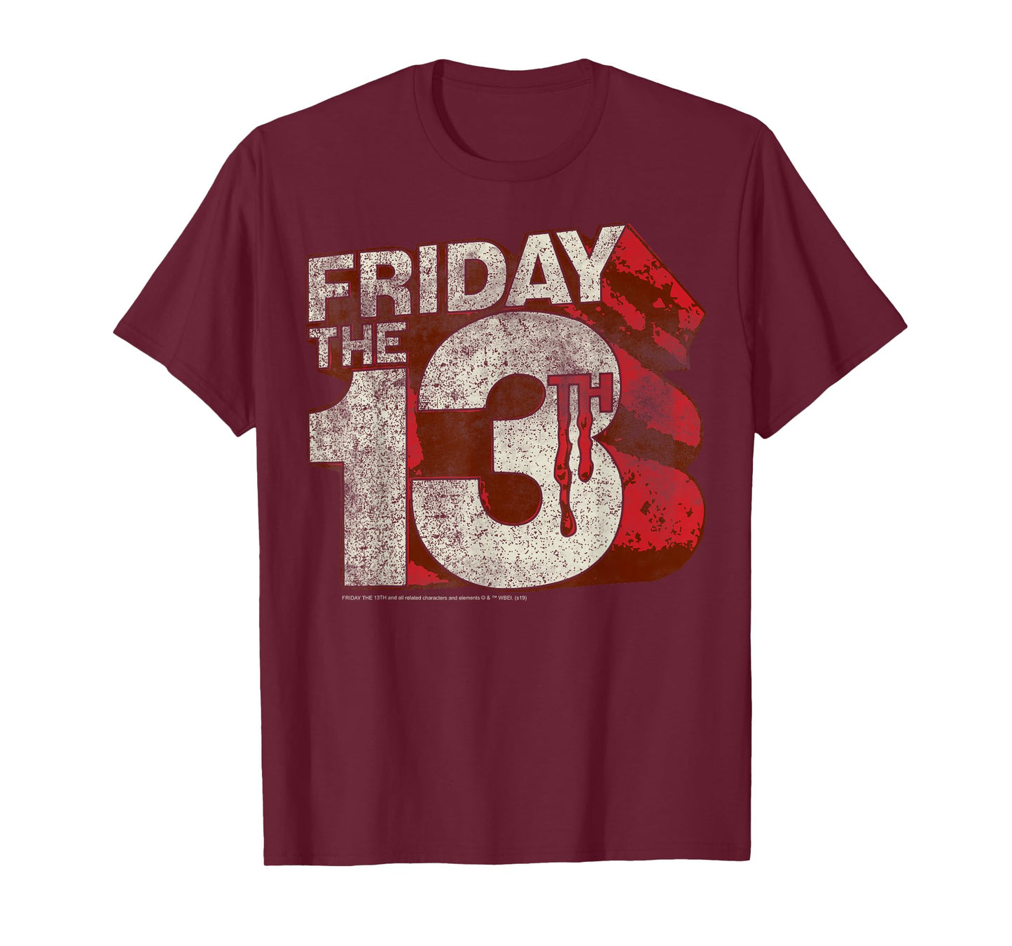 Friday The 13th 3D Logo T-Shirt