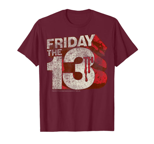Friday The 13th 3D Logo T-Shirt