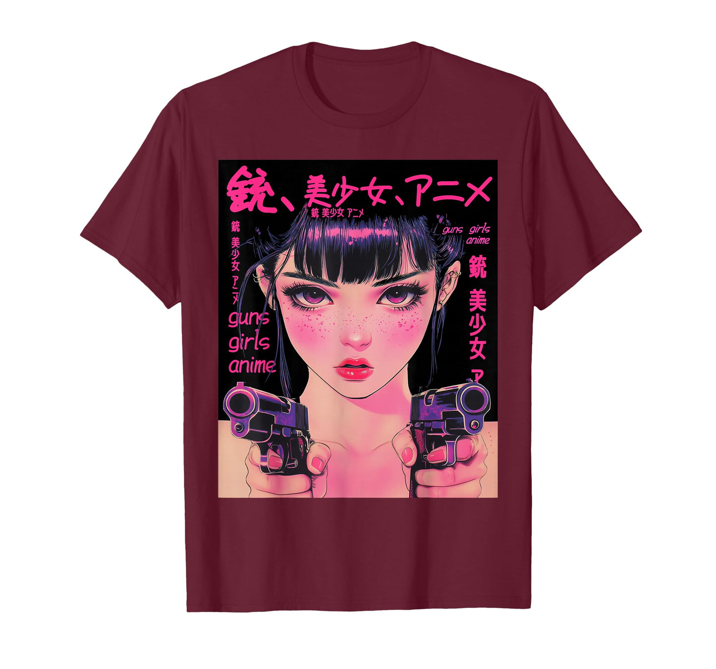 Anime Waifu Graphic T-Shirt