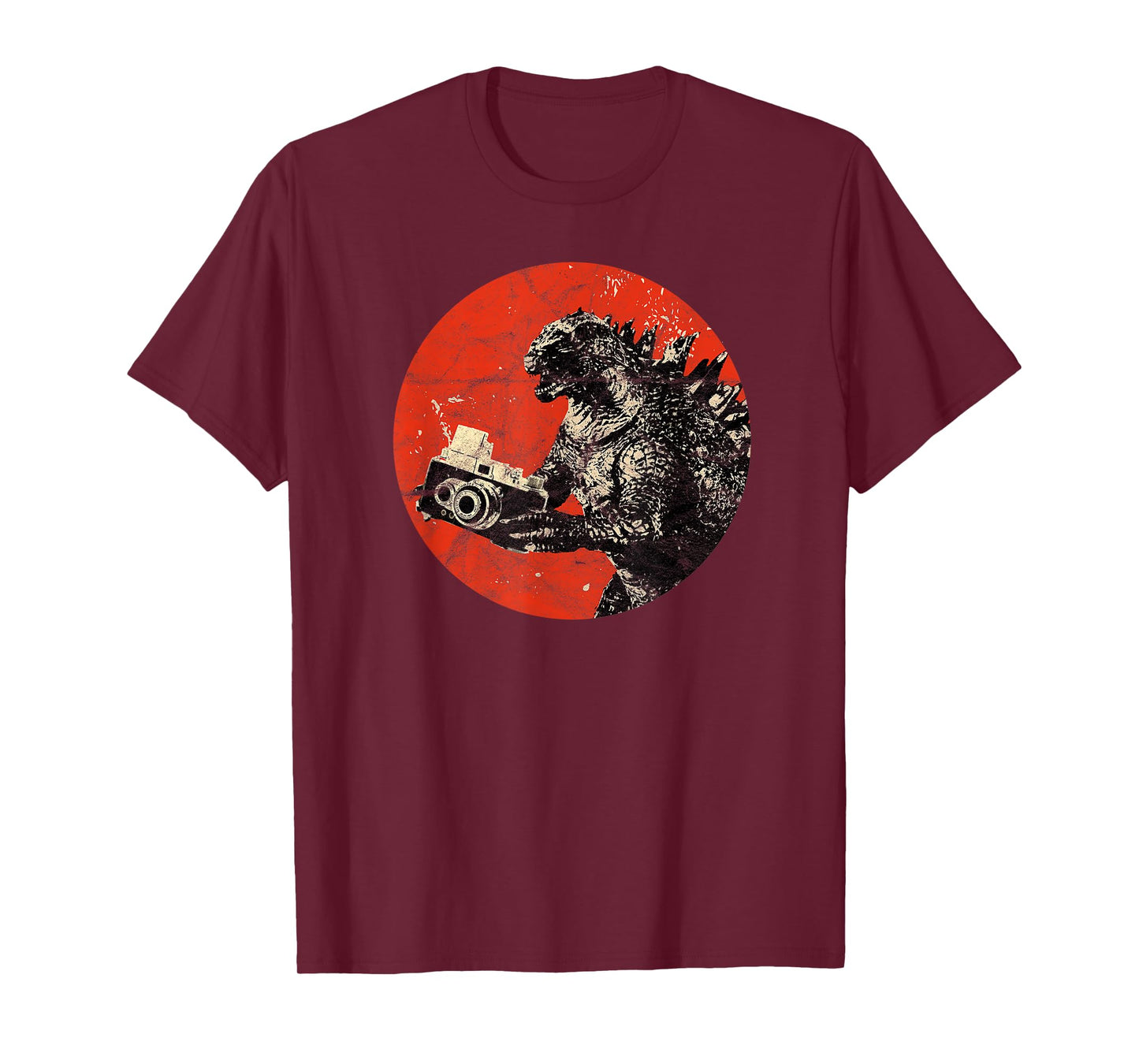 Vintage Japanese Camera Monster Analog SLR Film Photographer Premium T-Shirt