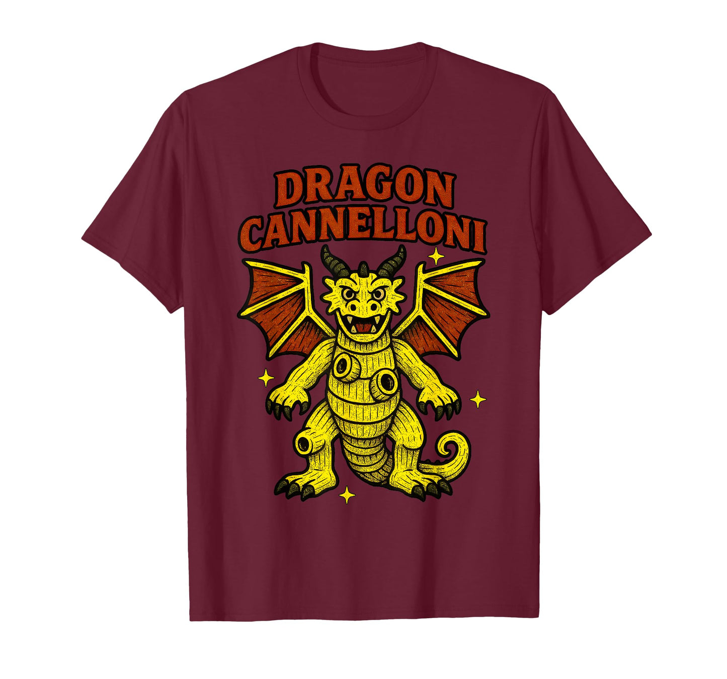 Dragon Cannelloni - Funny Italian Brainrot Pasta Kids Meme T-Shirt