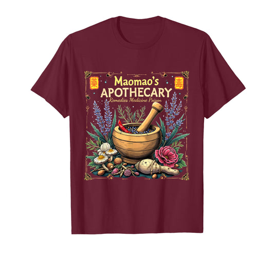 Maomao's Apothecary Fantasy Herbal Potion Art T-Shirt