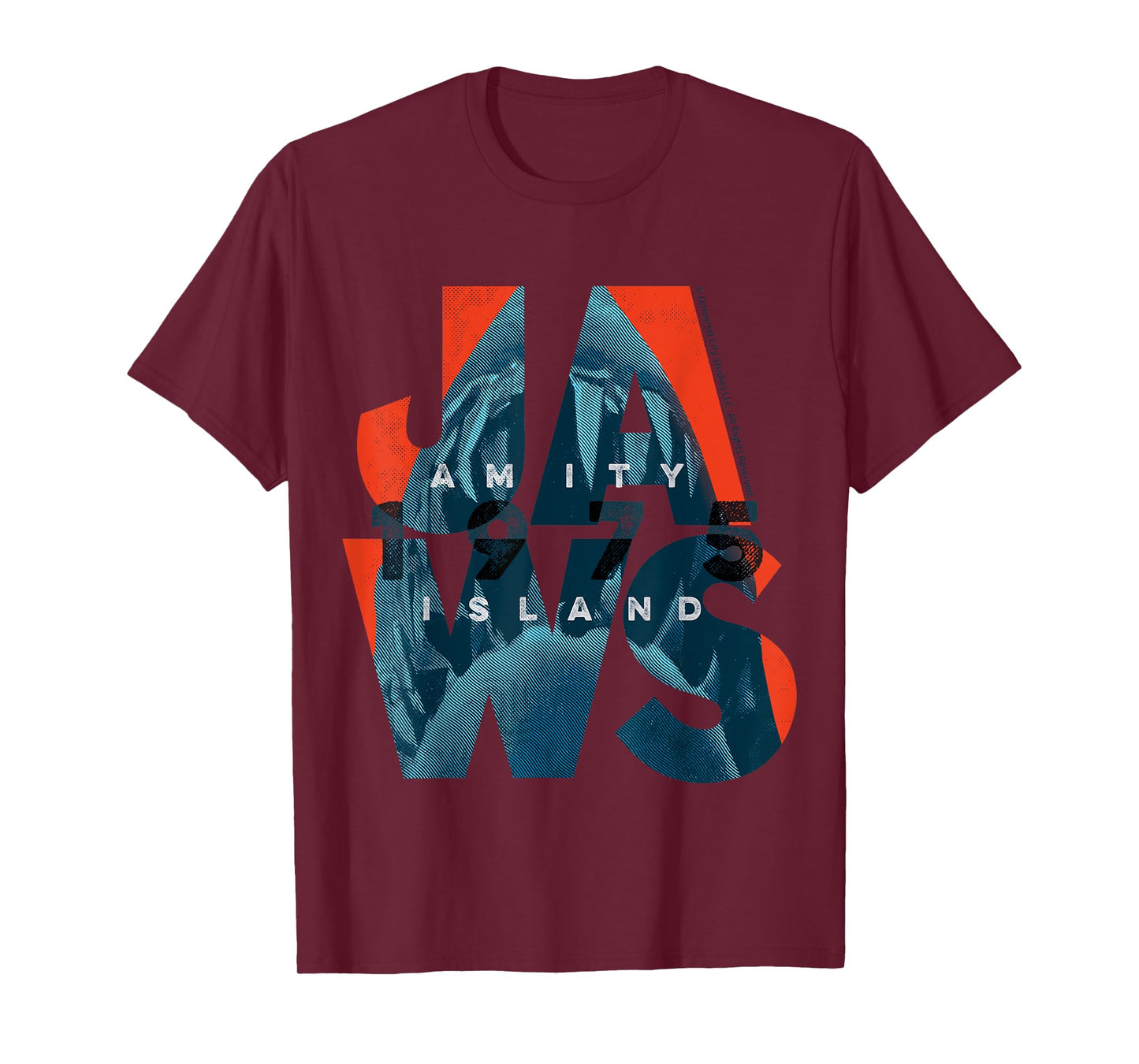 Jaws 2025 Amity Island 1975 T-Shirt