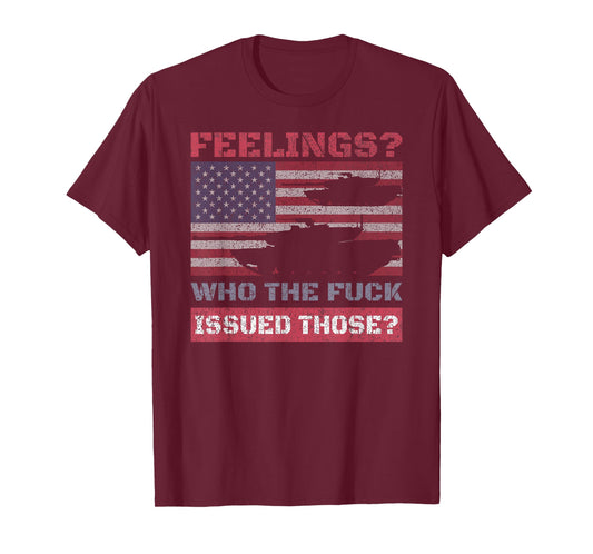 M1 Abrams Tank Military Tanker American Flag Soldier Saying T-Shirt