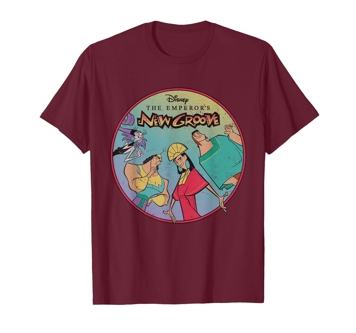 Disney The Emperors New Groove Characters T-Shirt T-Shirt