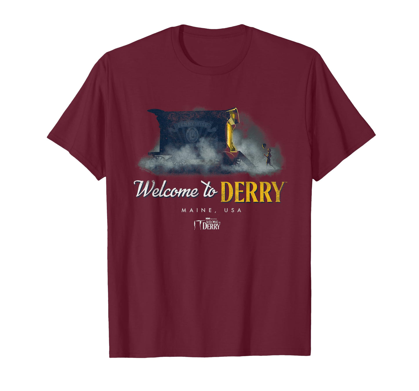 Welcome to Derry Pennywise Cart T-Shirt