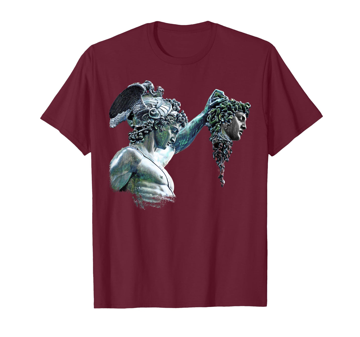 Perseus and Medusa Statue T-Shirt