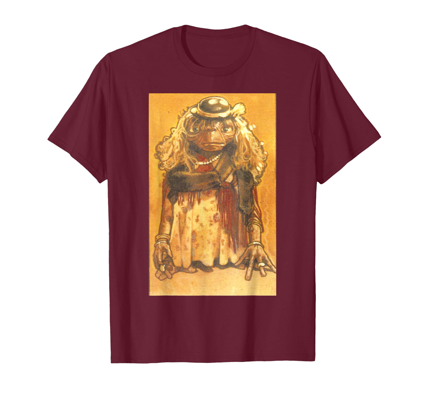 E.T. Terrestrial Dressed in A Disguise Graphic T-Shirt T-Shirt