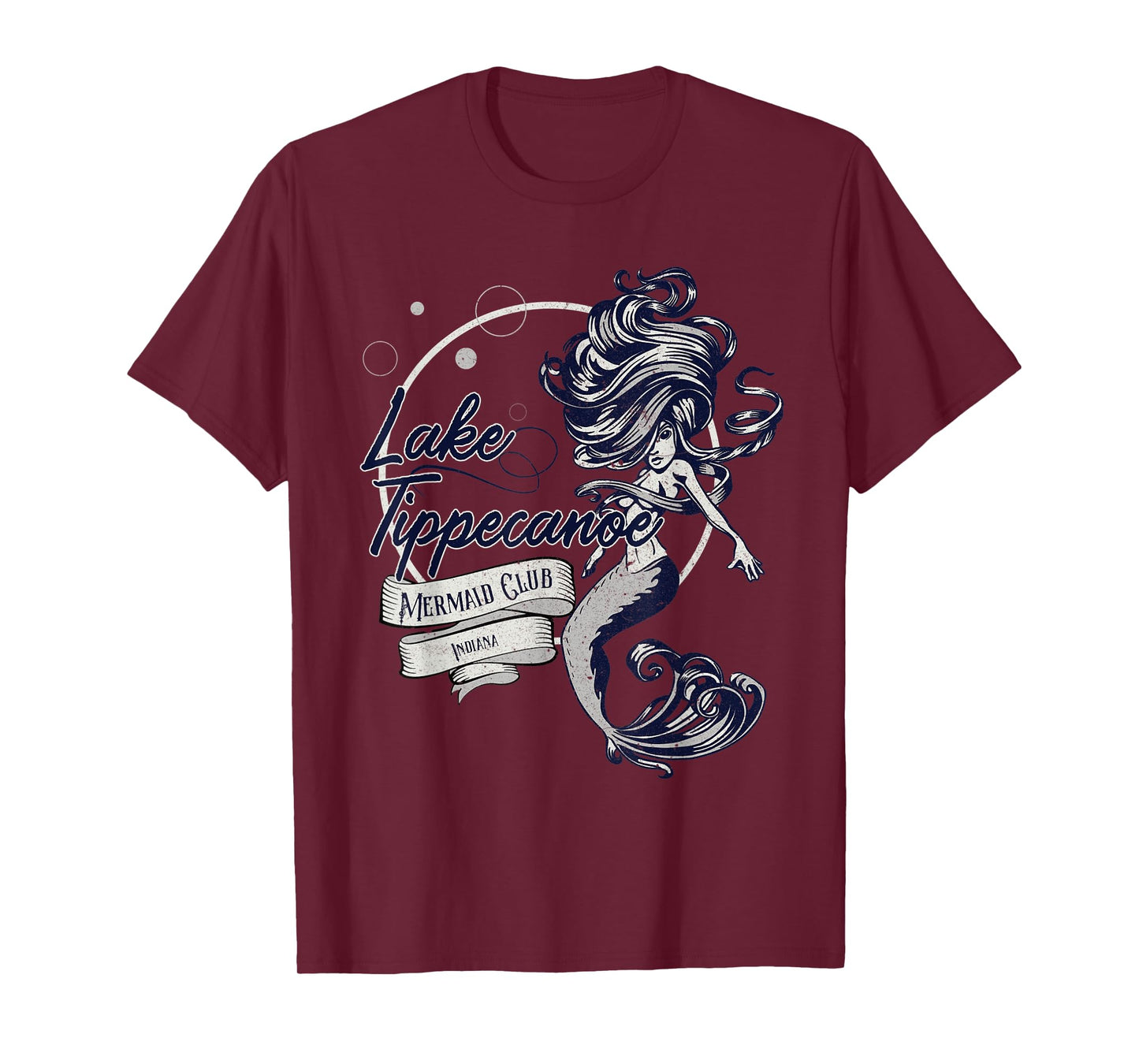 Tippecanoe Lake Mermaid Club, Indiana T-Shirt