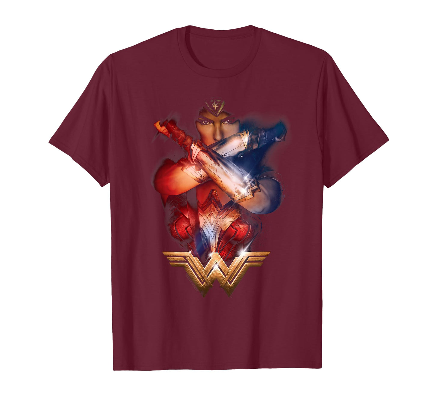 Wonder Woman Movie Arms Crossed T-Shirt Small