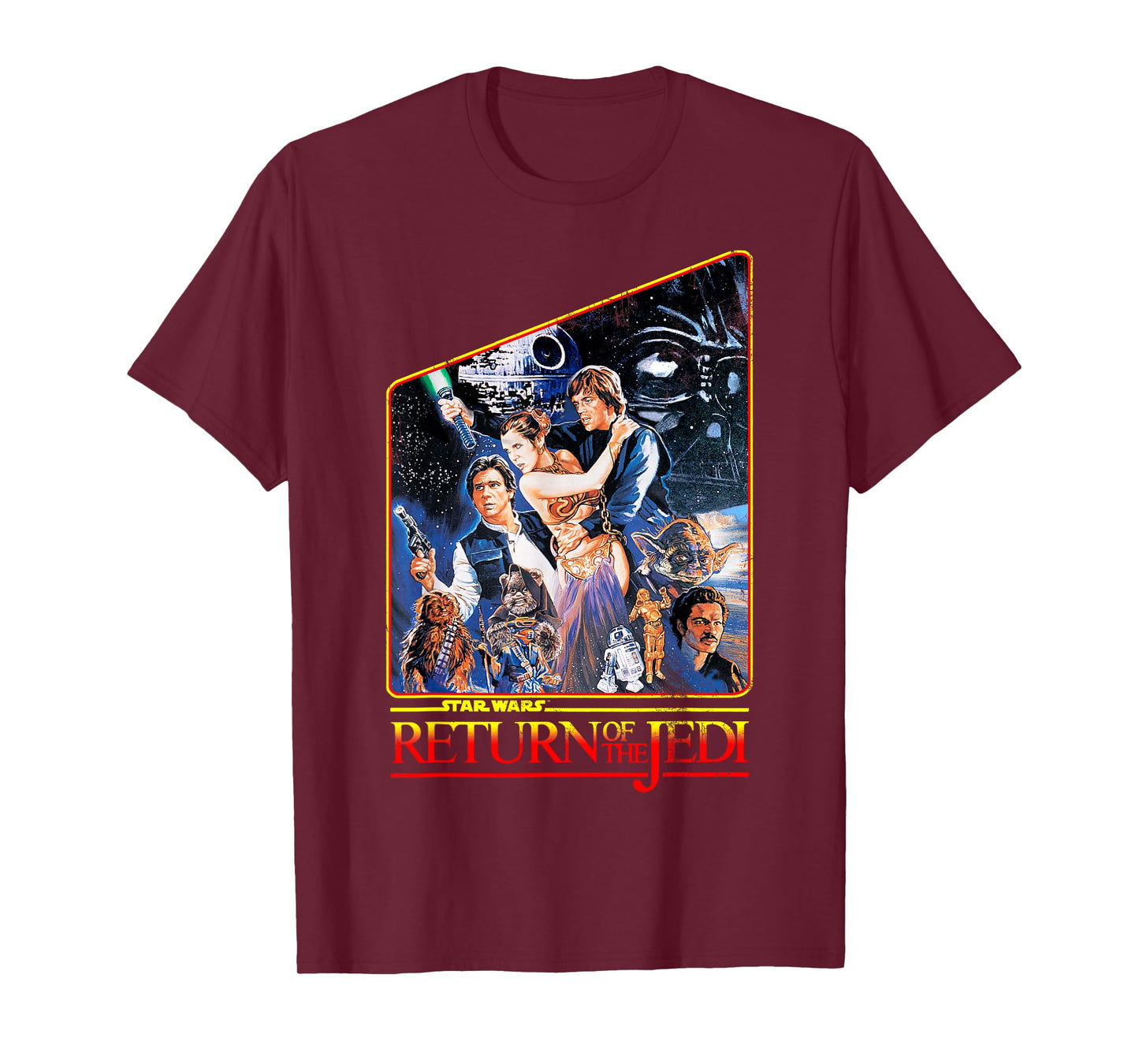 Star Wars Return of the Jedi Epic Full Cast Poster T-Shirt