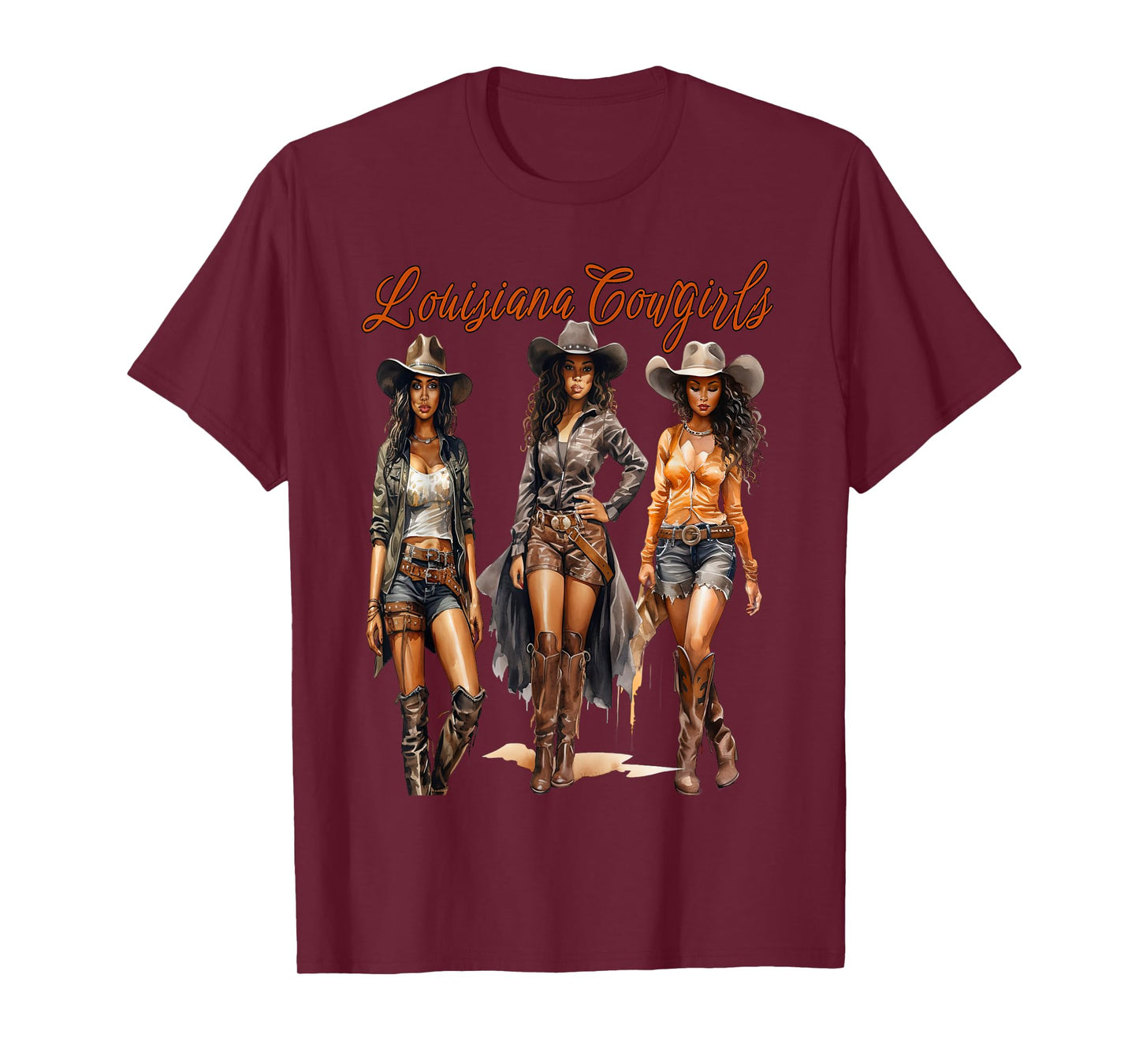 Pretty Louisiana Cowgirls T-Shirt
