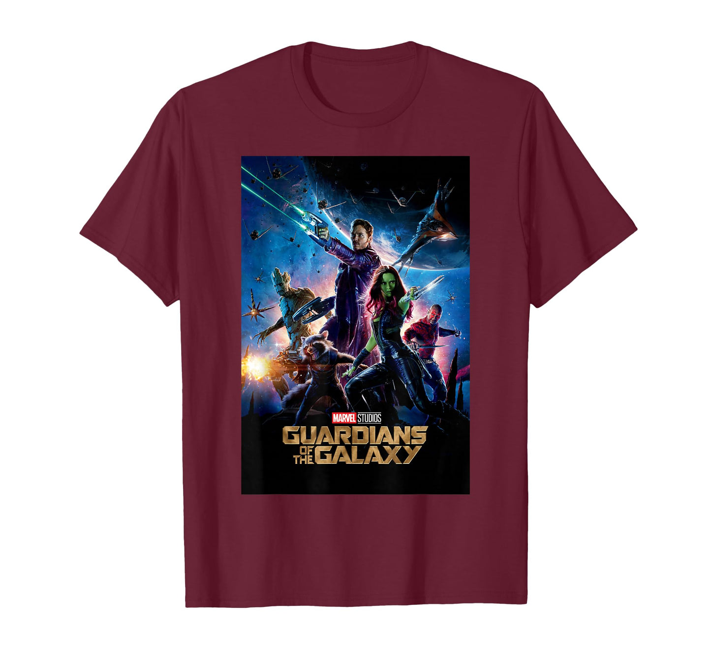 Marvel Studios Guardians of The Galaxy Movie T-Shirt Small