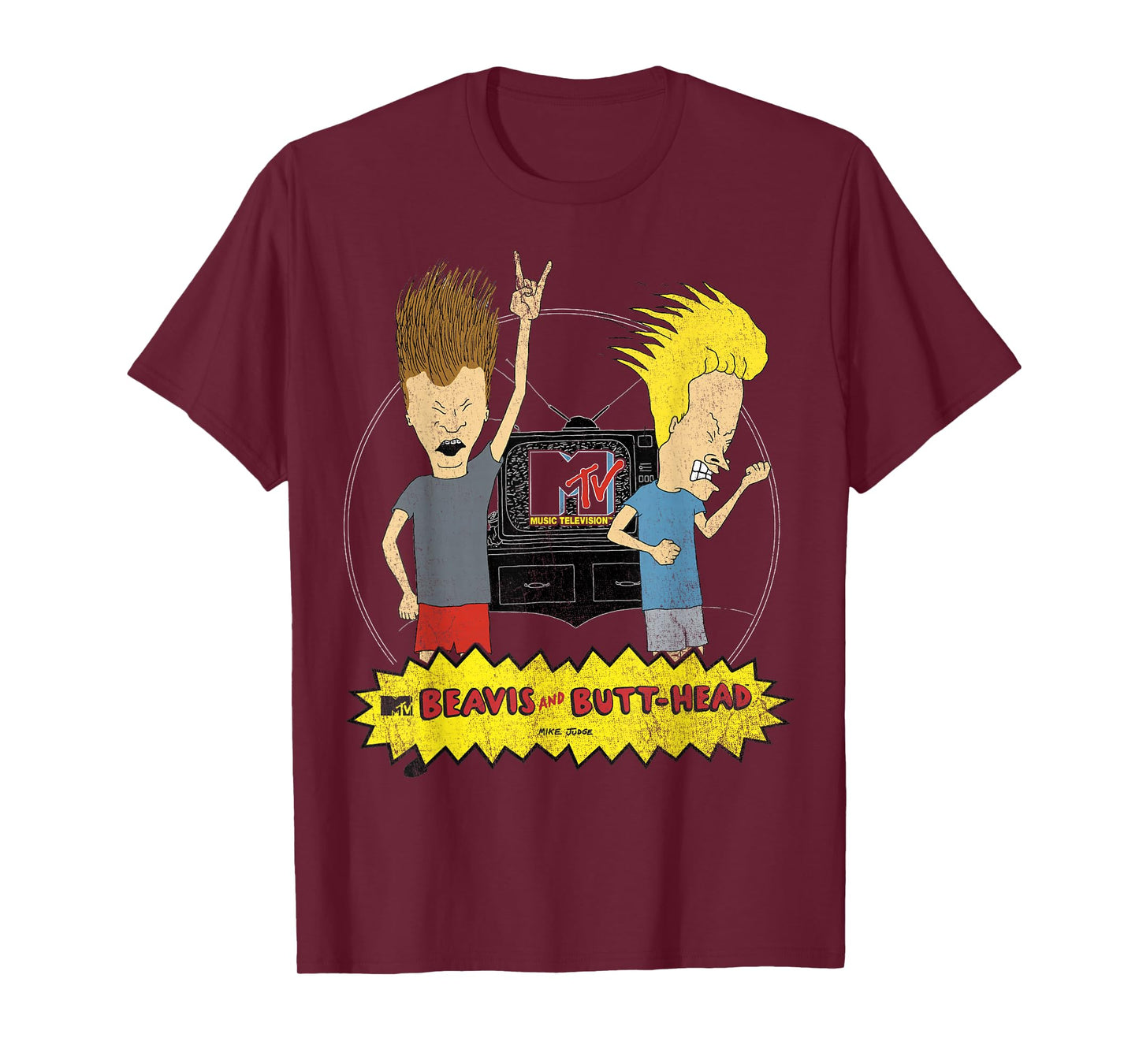 MTV Beavis and Butt-Head Television Rock T-Shirt