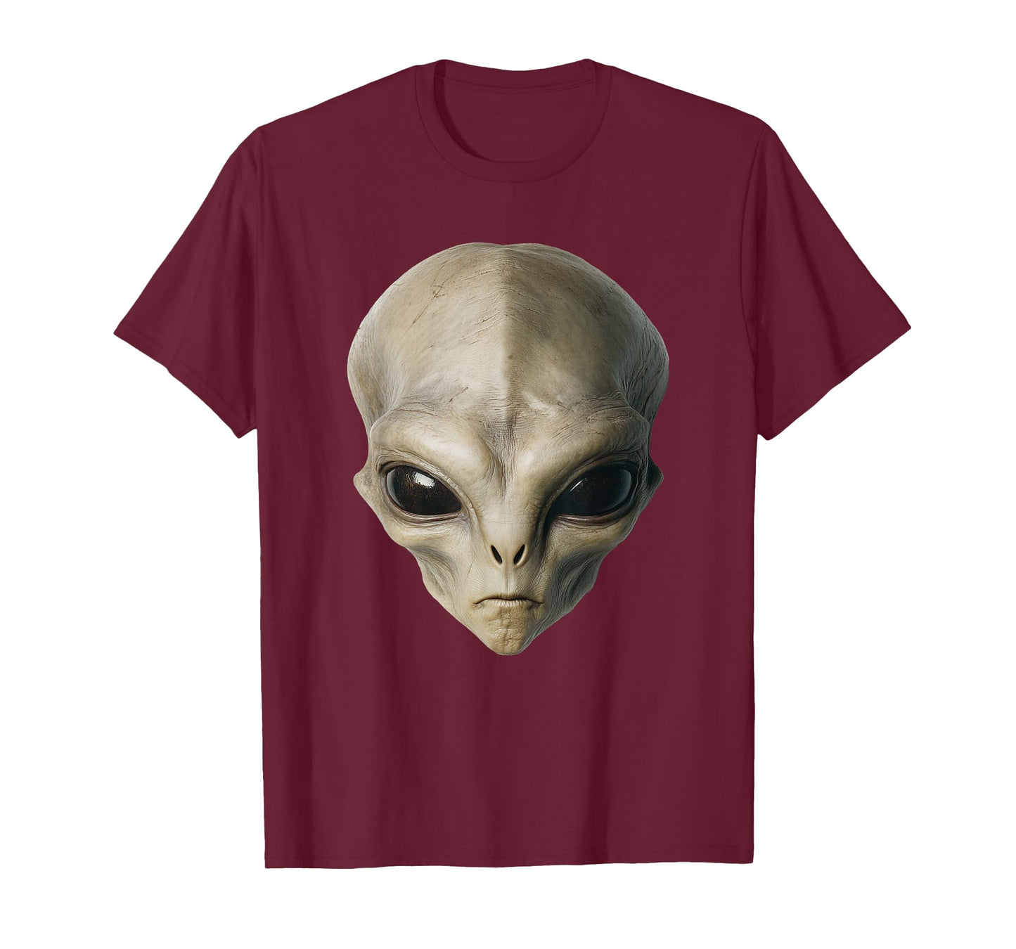 Alien Head Funny Costume Halloween Graphic T-Shirt