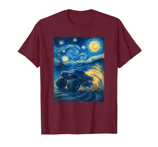 Monster Truck Adults Monster Truck Men Women T-Shirt