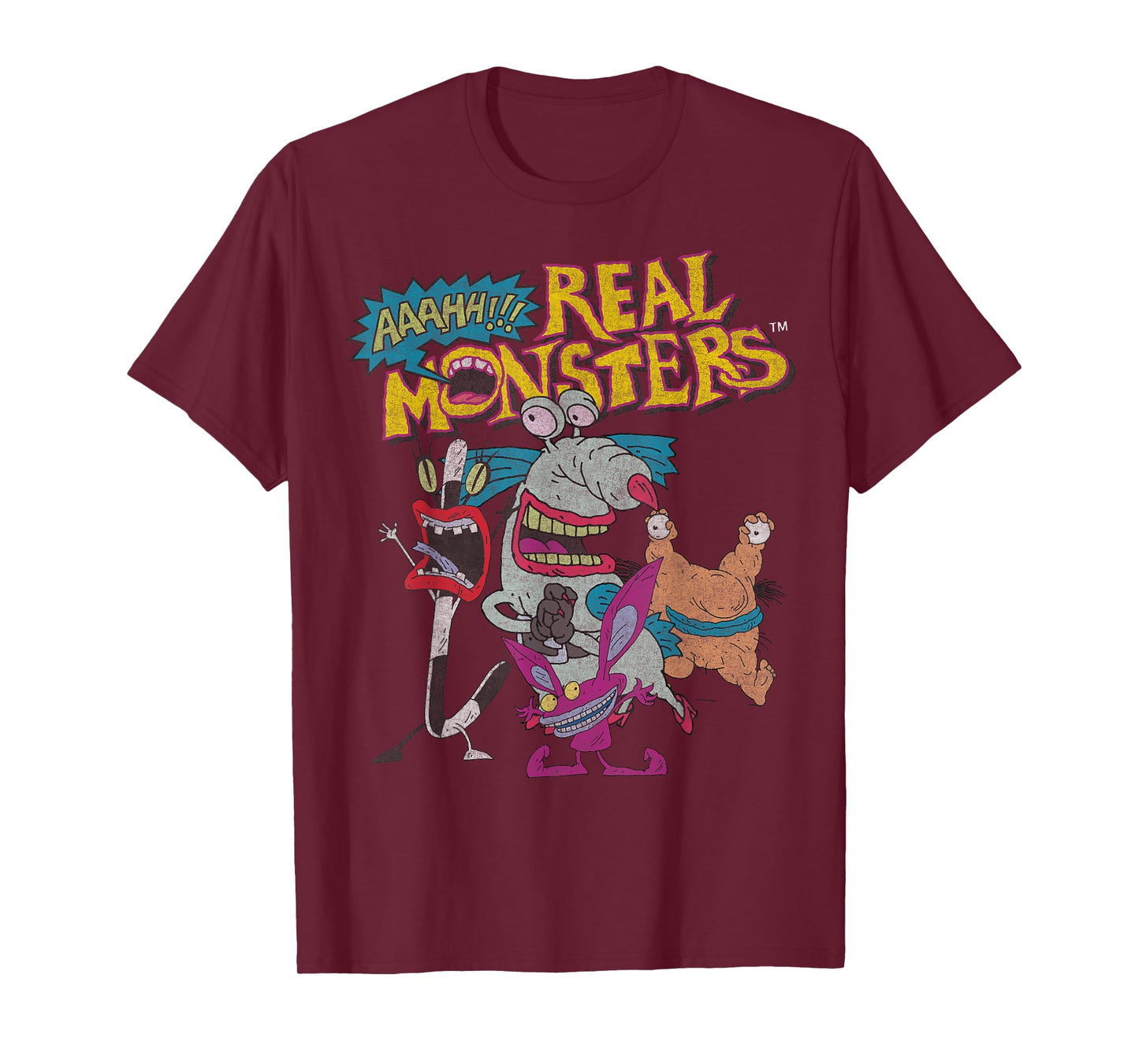 Aaahh!!! Real Monsters 90s Characters T-Shirt T-Shirt